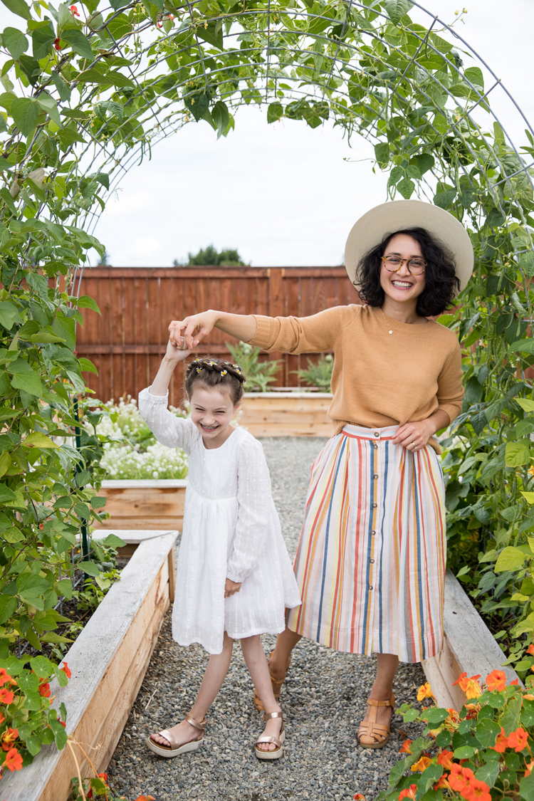 All Will Be Well Skirt and Natalie's Baptism Dress // www.deliacreates.com