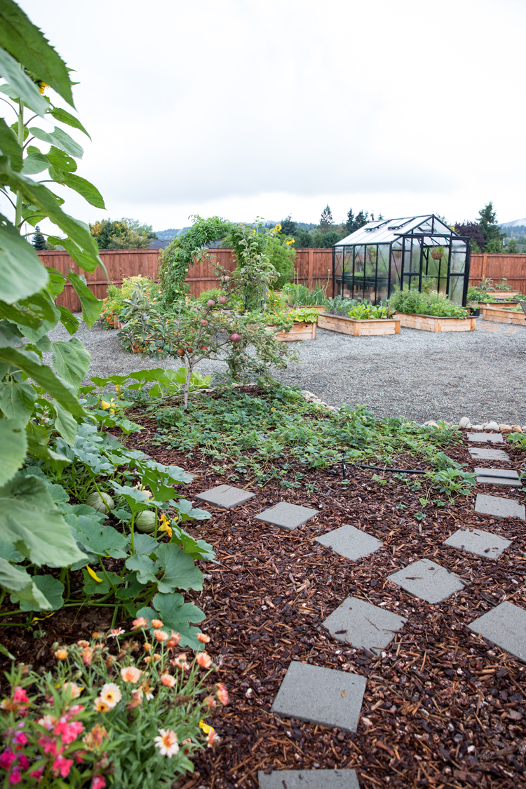 Raised Bed Garden Arch Trellis TUTORIAL// www.deliacreates.com