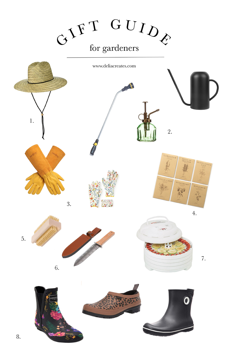 Gift Guide for Gardeners // www.deliacreates.com