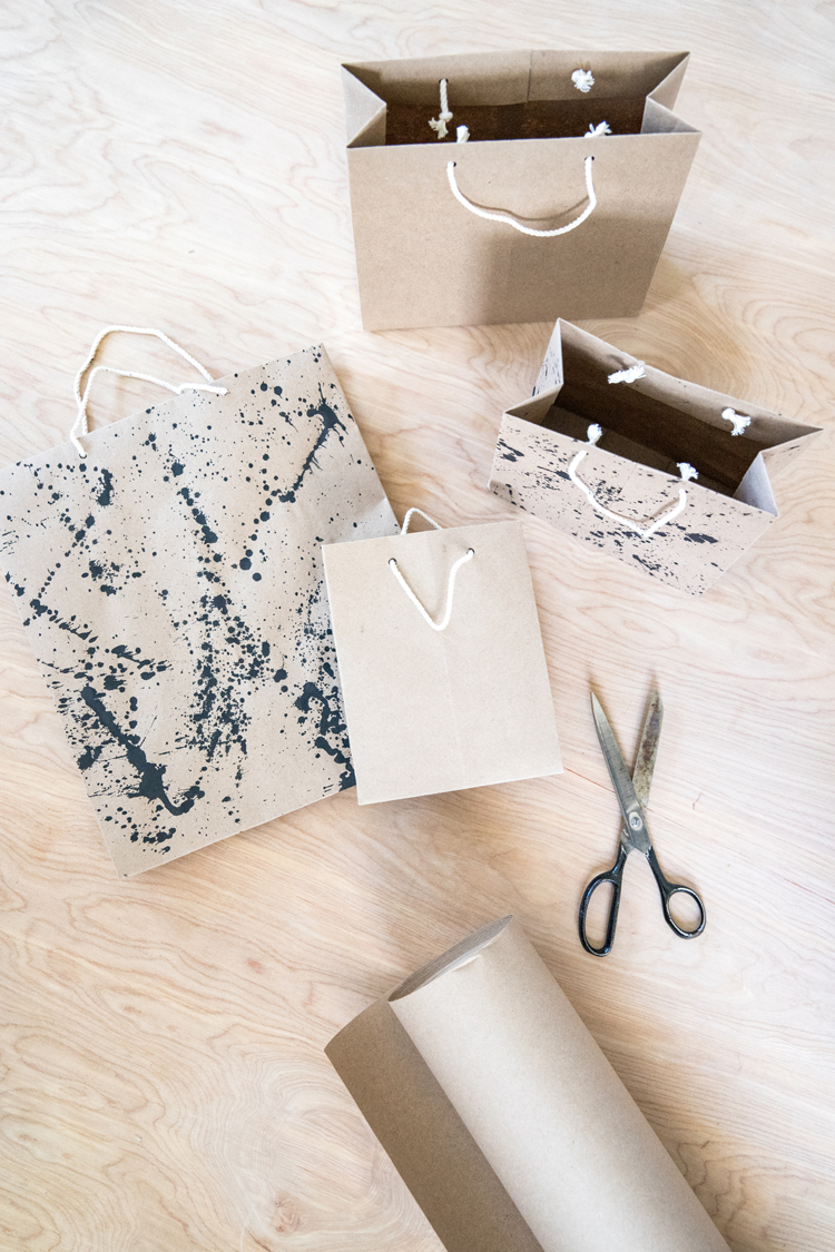 How to make a paper gift bag