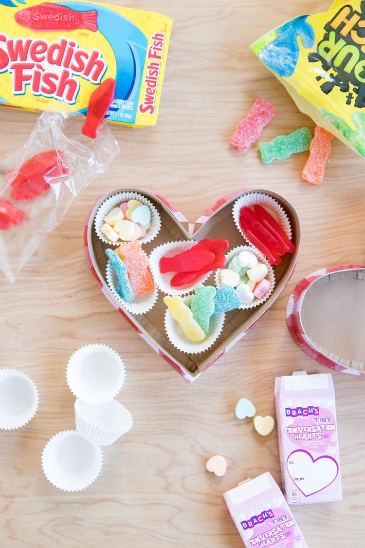 Cereal Box to Candy Heart Box - free template // www.deliacreates.com