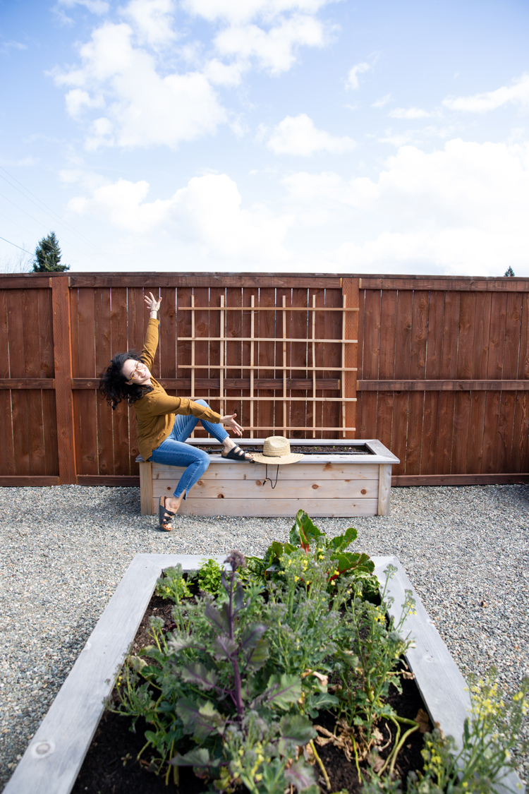 Lattice Garden Trellis Tutorial // www.deliacreates.com