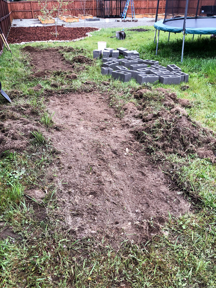 DIY Cement Garden Beds // www.deliacreates.com