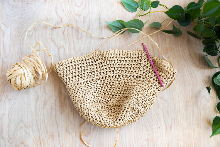 Raffia Yarn Crochet