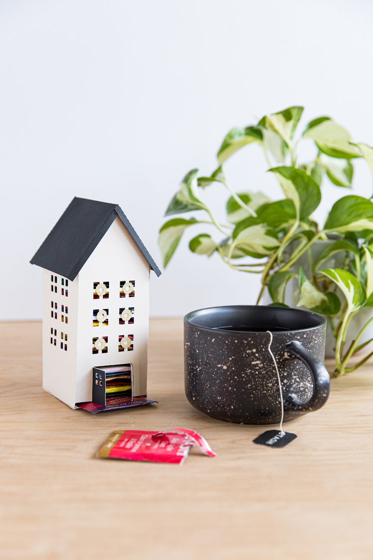 Tea House Advent Calendar FREE PRINTABLE and CUT FILES! // www.deliacreates.com