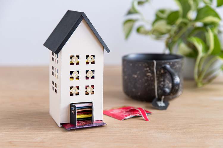 Tea House Advent Calendar FREE PRINTABLE and CUT FILES! // www.deliacreates.com