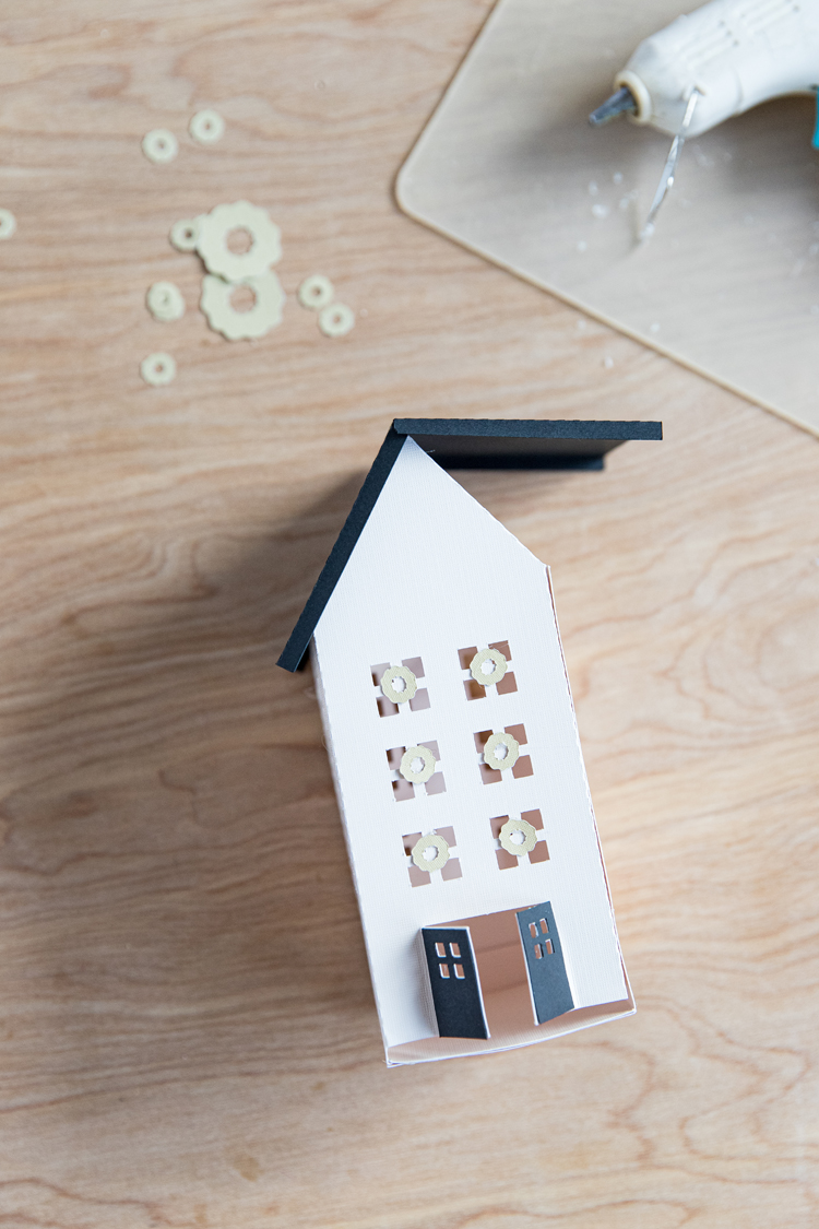 Tea House Advent Calendar FREE PRINTABLE and CUT FILES! // www.deliacreates.com