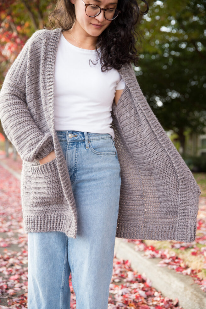 Rectangle Cardigan Crochet Pattern - Image 4