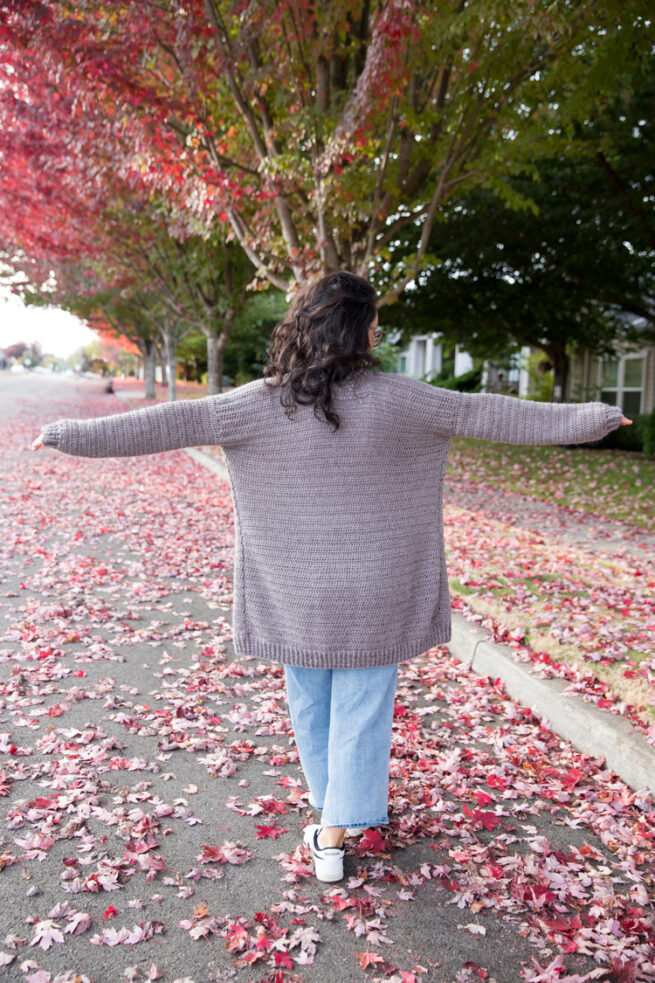 Rectangle Cardigan Crochet Pattern - Image 2