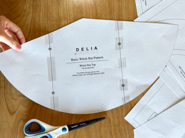 Basic Witch Hat β Free Pattern & Tutorial