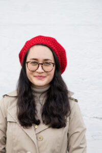 Double Crochet Beret – Free Pattern & Tutorial // www.deliacreates