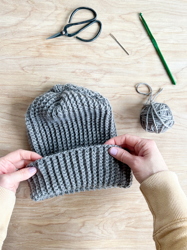 Beginner Beanie Crochet Pattern