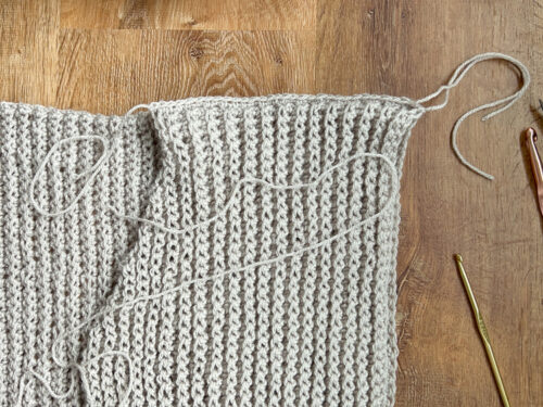 Button up Cardigan Sweater – Free Crochet Pattern sizes XXS-XXL