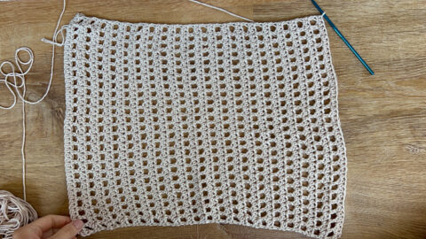 Summer Mesh Sweater – Free Crochet Pattern SIZES XXS-XXL