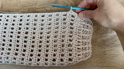 Summer Mesh Sweater – Free Crochet Pattern SIZES XXS-XXL