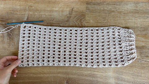 Summer Mesh Sweater – Free Crochet Pattern SIZES XXS-XXL