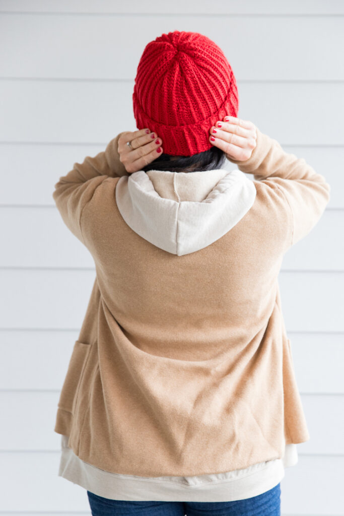 Classic Ribbed Crochet Beanie