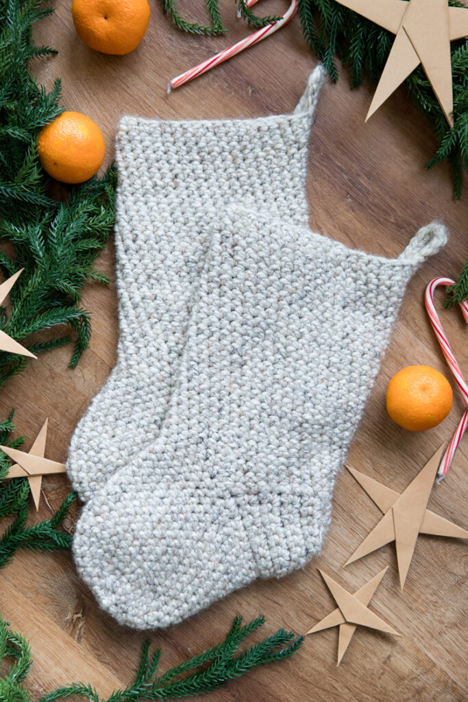 Basic Stocking Shape Basic Crochet Stocking – Free Pattern