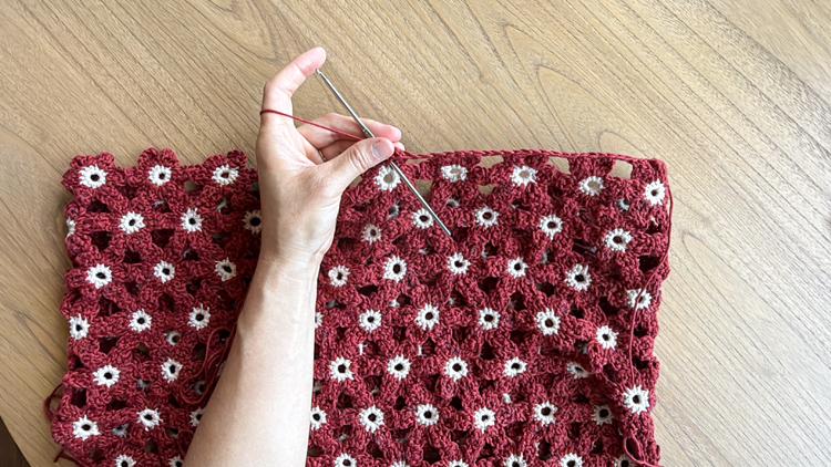 Crochet Daisy Top - FREE PATTERN Sizes Child XL - Adult XXL // www.deliacreates.com