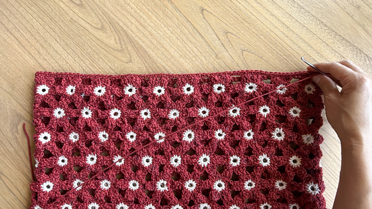 Crochet Daisy Top - FREE PATTERN Sizes Child XL - Adult XXL // www.deliacreates.com