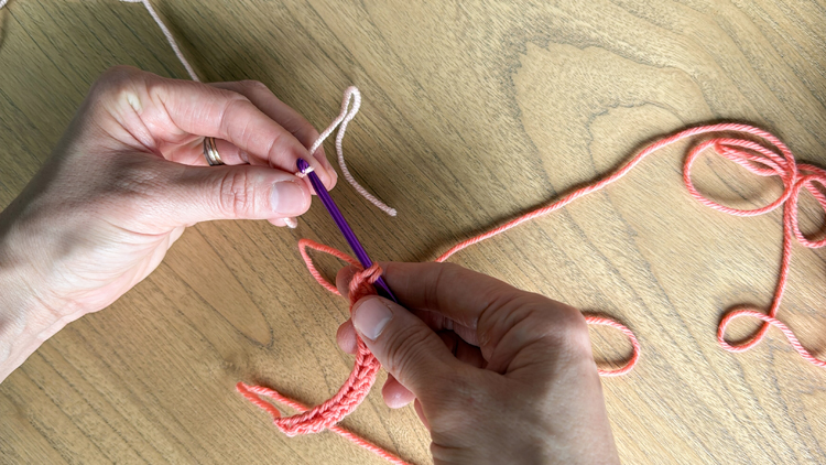 Color Blocked Crochet Beanie // free pattern and video tutorial at www.deliacreates.com