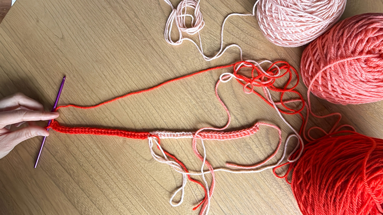 Color Blocked Crochet Beanie // free pattern and video tutorial at www.deliacreates.com