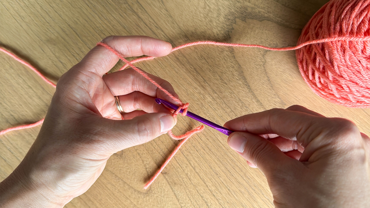 Color Blocked Crochet Beanie // free pattern and video tutorial at www.deliacreates.com
