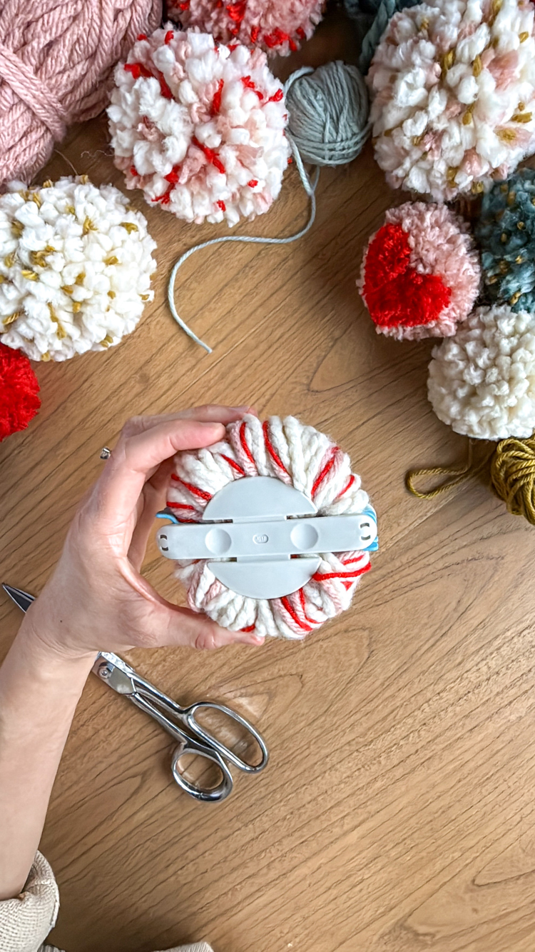 How To Make Pompoms That Don't Fall Apart // www.deliacreates.com