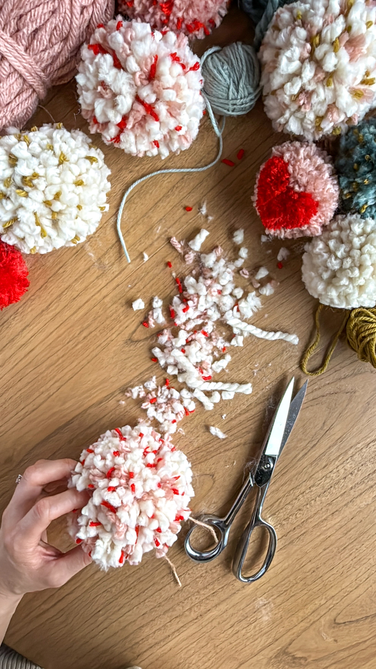 How To Make Pompoms That Don't Fall Apart // www.deliacreates.com