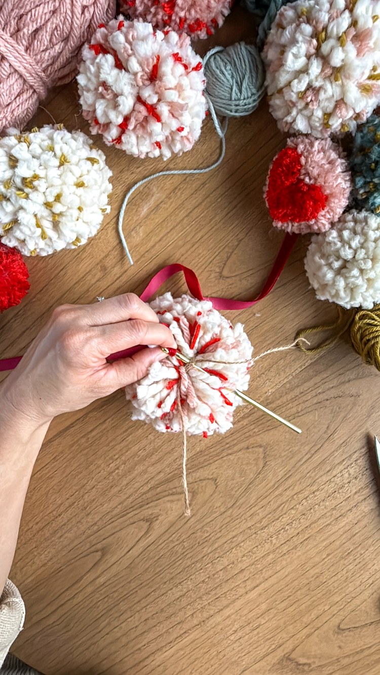 How To Make Pompoms That Don't Fall Apart // www.deliacreates.com