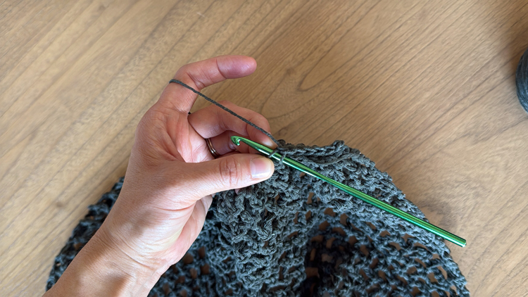 Mesh Market Crochet Bag - Free Pattern // www.deliacreates.com