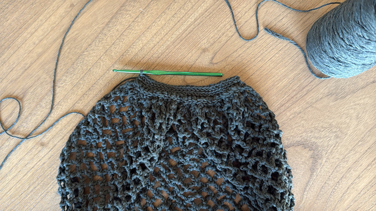 Mesh Market Crochet Bag - Free Pattern // www.deliacreates.com