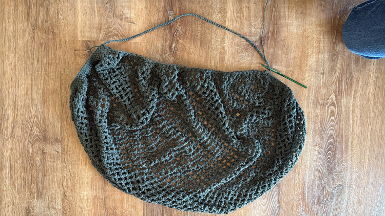Mesh Market Crochet Bag - Free Pattern // www.deliacreates.com